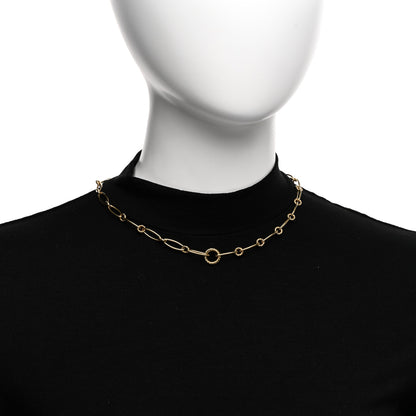 David Yurman 18K Yellow Gold 6mm Lexington Chain Necklace 2 of 4