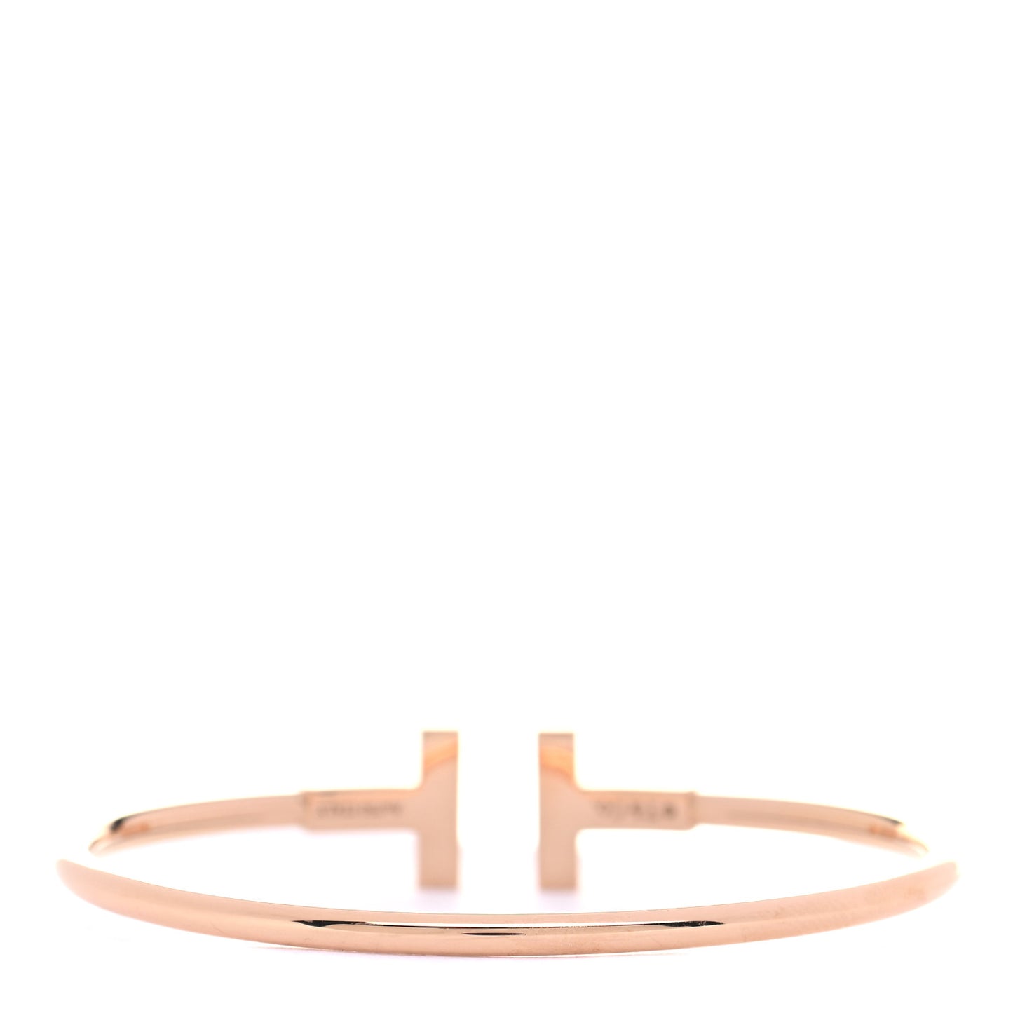 18K Rose Gold Mother of Pearl T Wire Bracelet