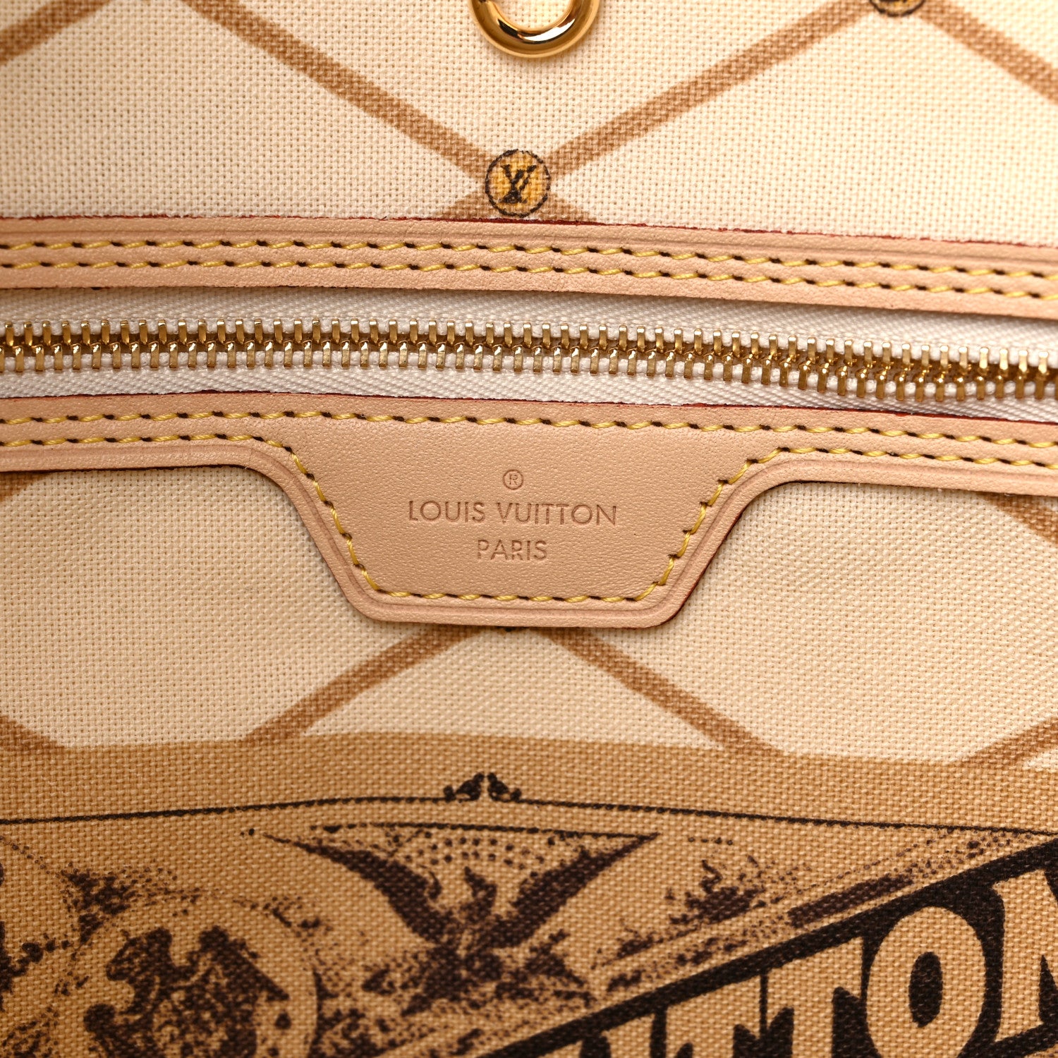 Louis Vuitton Damier Azur Summer Trunks Neo Neverfull MM 7 of 11