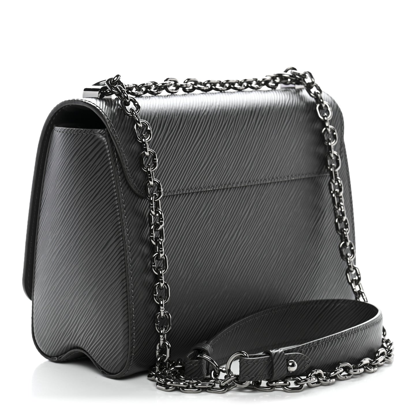Epi Twist Shoulder Bag MM Etain