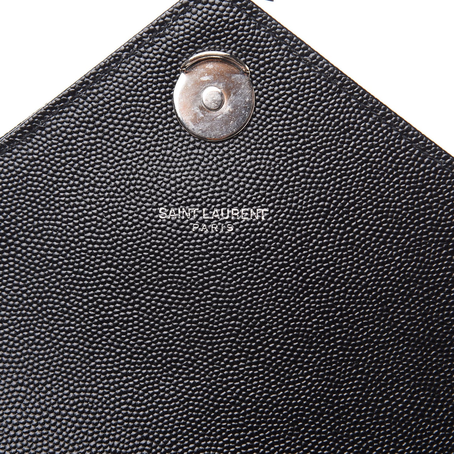 Grain De Poudre Textured Mixed Matelasse Triquilt Medium Monogram Satchel Black