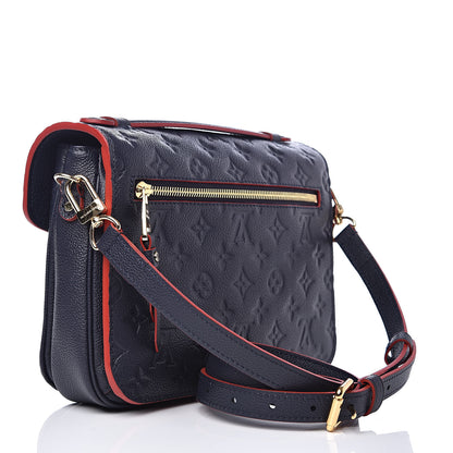 Louis Vuitton Empreinte Pochette Metis Marine Rouge 3 of 10