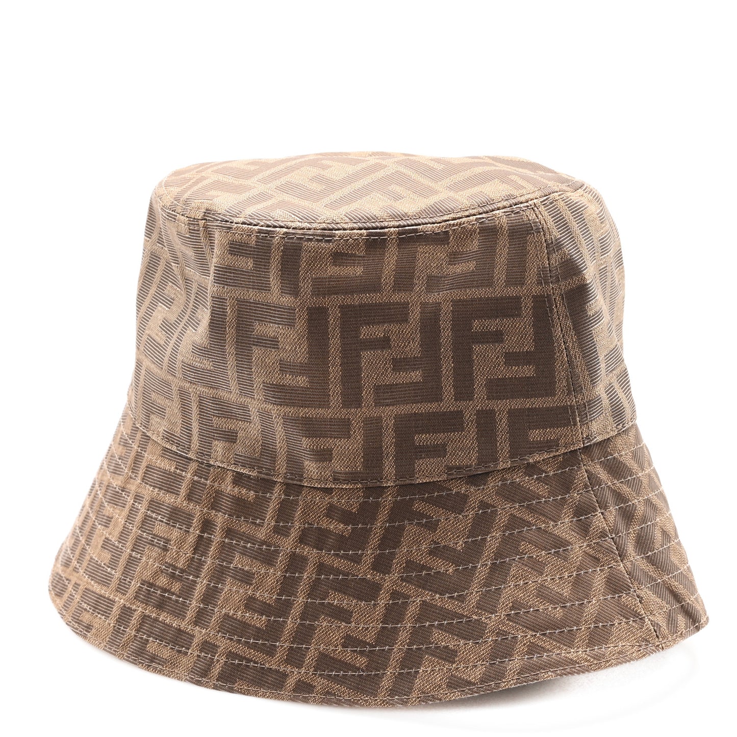 Technical Fabric FF Reversible Bucket Hat S Tobacco Beige