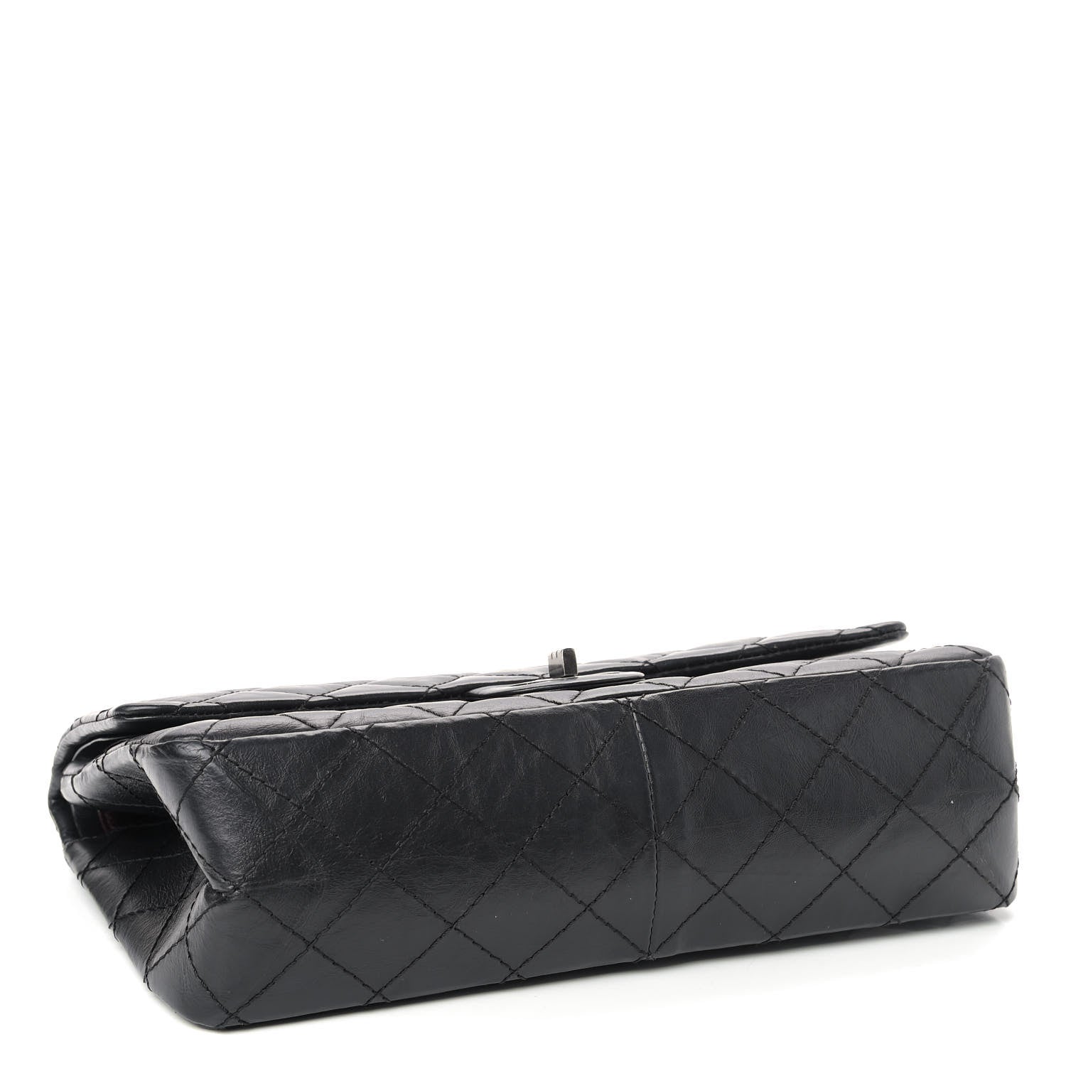 Chanel Aged Calfskin Quilted 2.55 Reissue 226 Flap Black 4 of 9