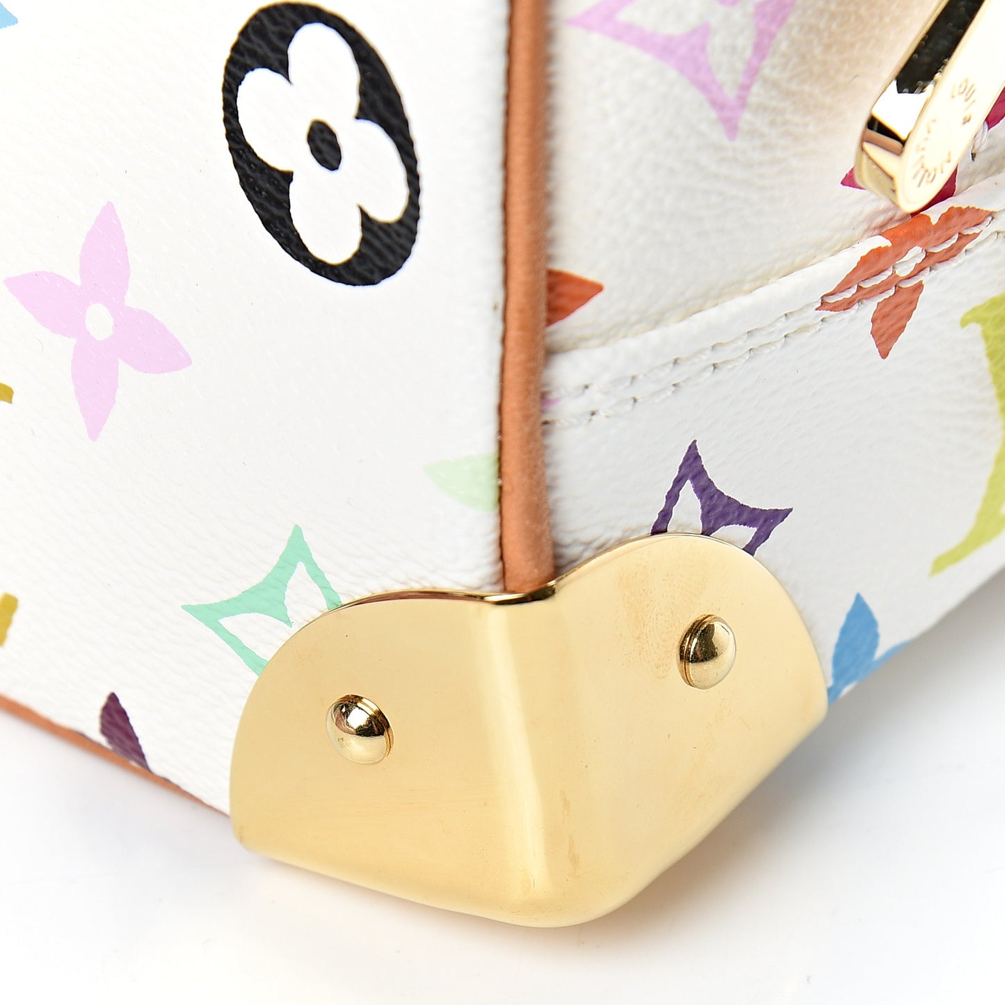 Monogram Multicolor Trouville White