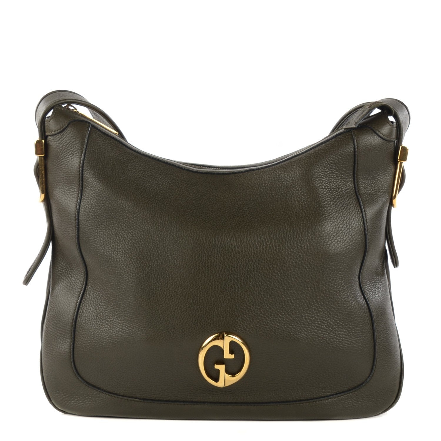 Gucci Calfskin 1973 Messenger Military Green 1 of 7