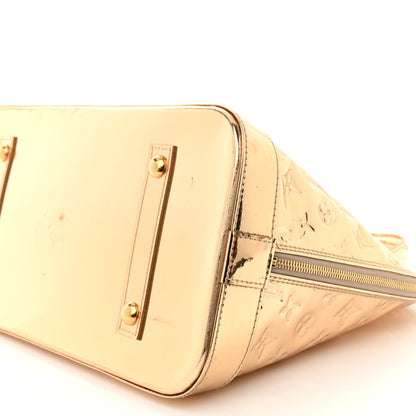Louis Vuitton Monogram Miroir Alma MM Gold 9 of 12