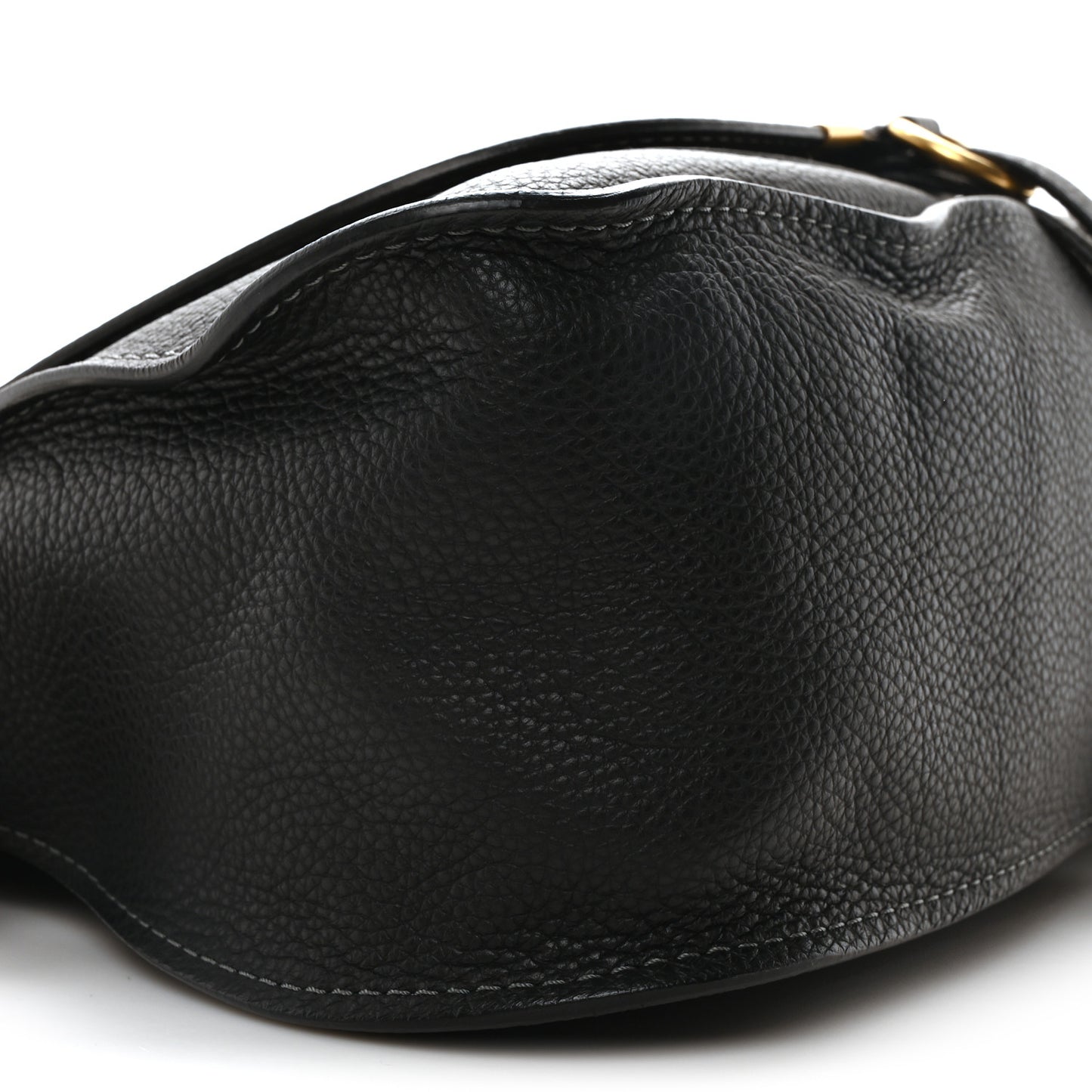Calfskin Medium Marcie Satchel Black