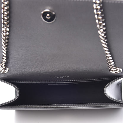 Saint Laurent Grain De Poudre Small Monogram Kate Satchel Storm 5 of 6