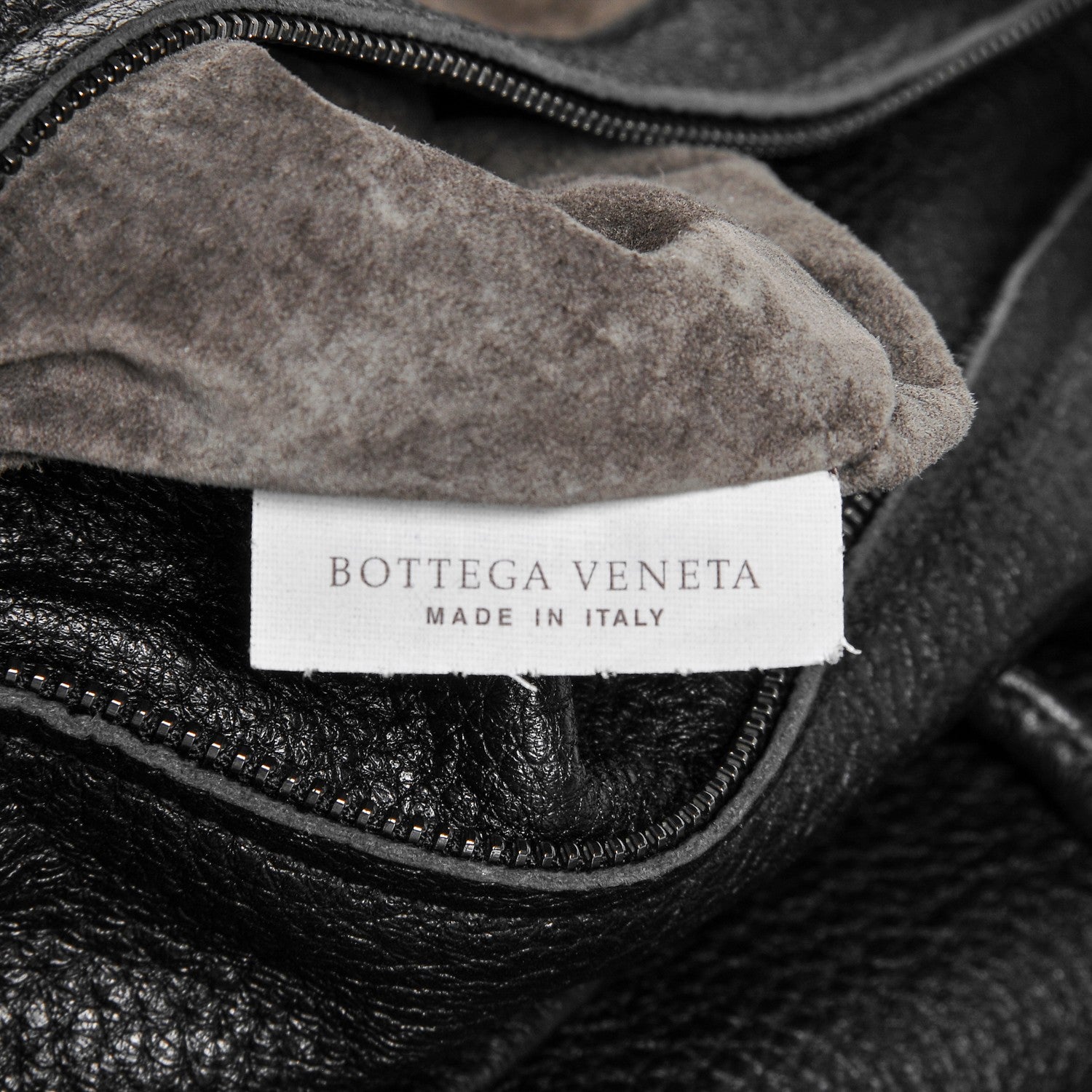 Bottega Veneta Cervo Intrecciato Flap Hobo Nero Black 5 of 7