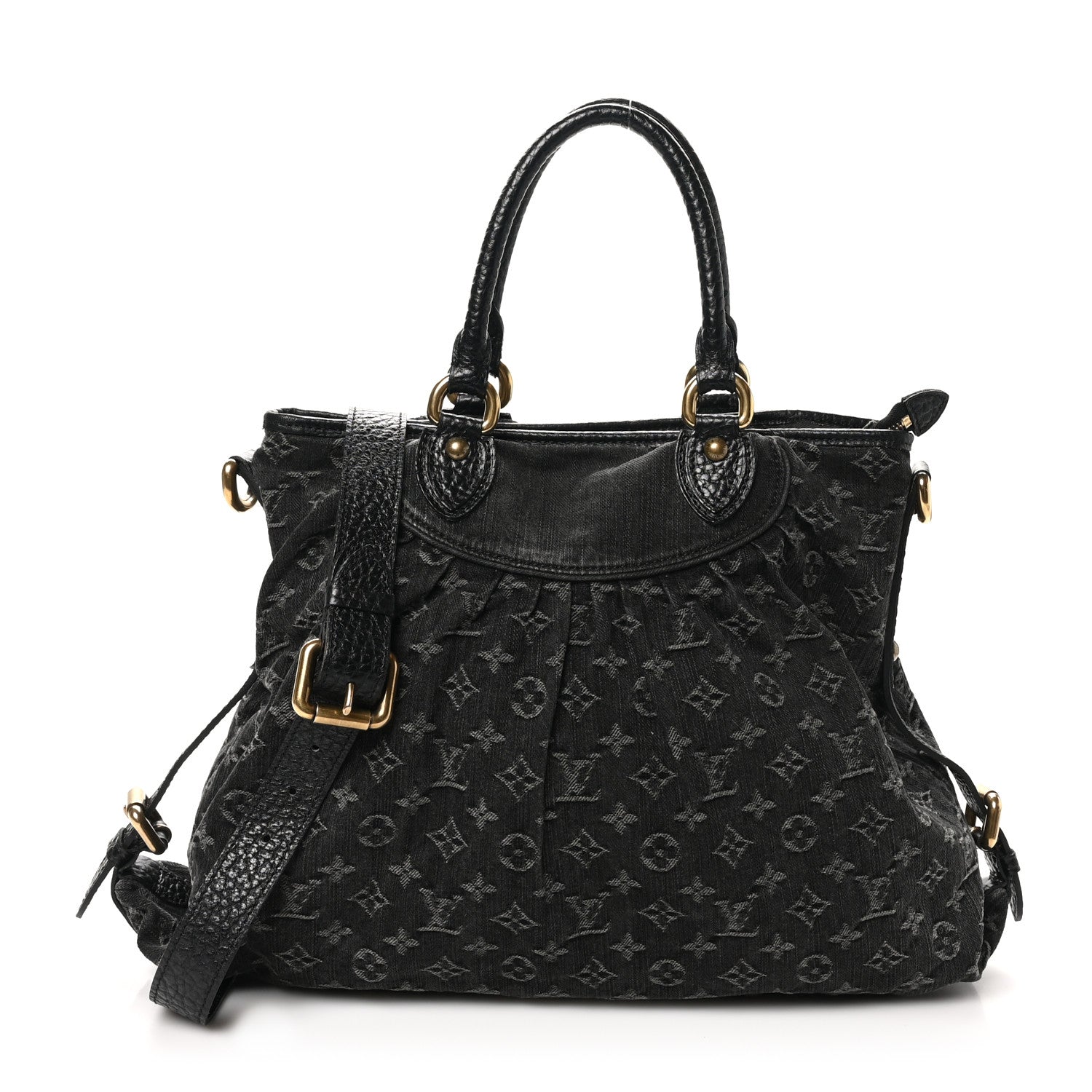 Louis Vuitton Denim Neo Cabby GM Black 1 of 9