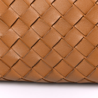 Bottega Veneta Nappa Intrecciato Tie Shoulder Bag Caramel 13 of 14