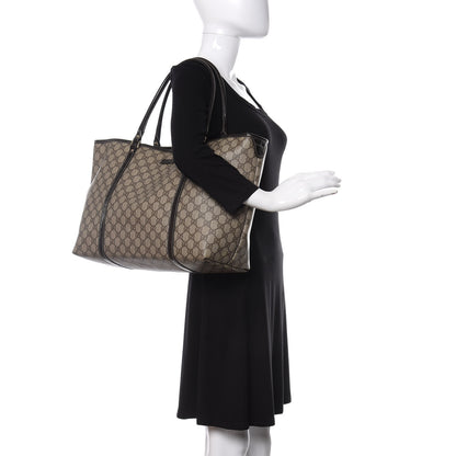 Gucci GG Plus Monogram Large Joy Tote Dark Brown 2 of 16
