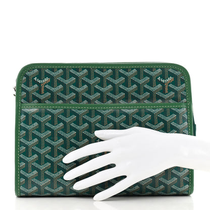 Goyard Goyardine Jouvence Toiletry Pouch MM Green 2 of 6