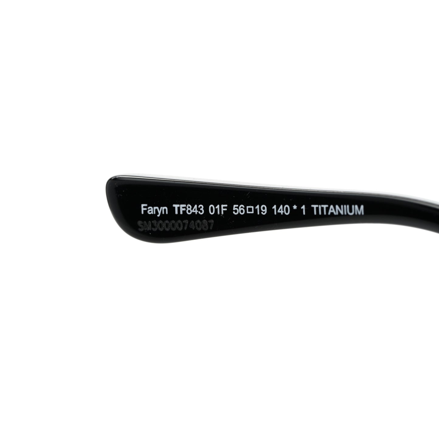 Acetate Faryn Sunglasses TF 843 Black