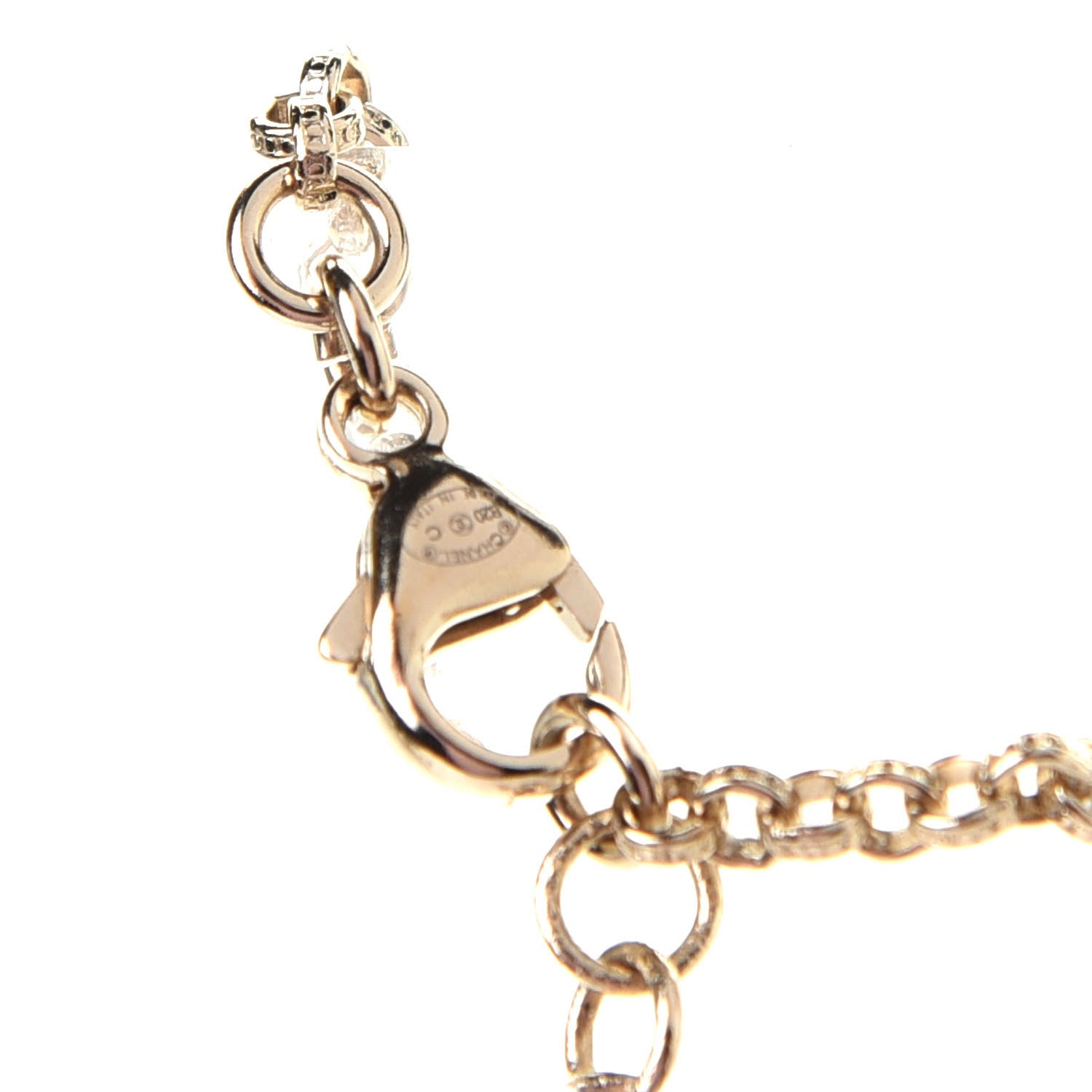Chanel Pearl CC Bracelet Gold 3 of 5