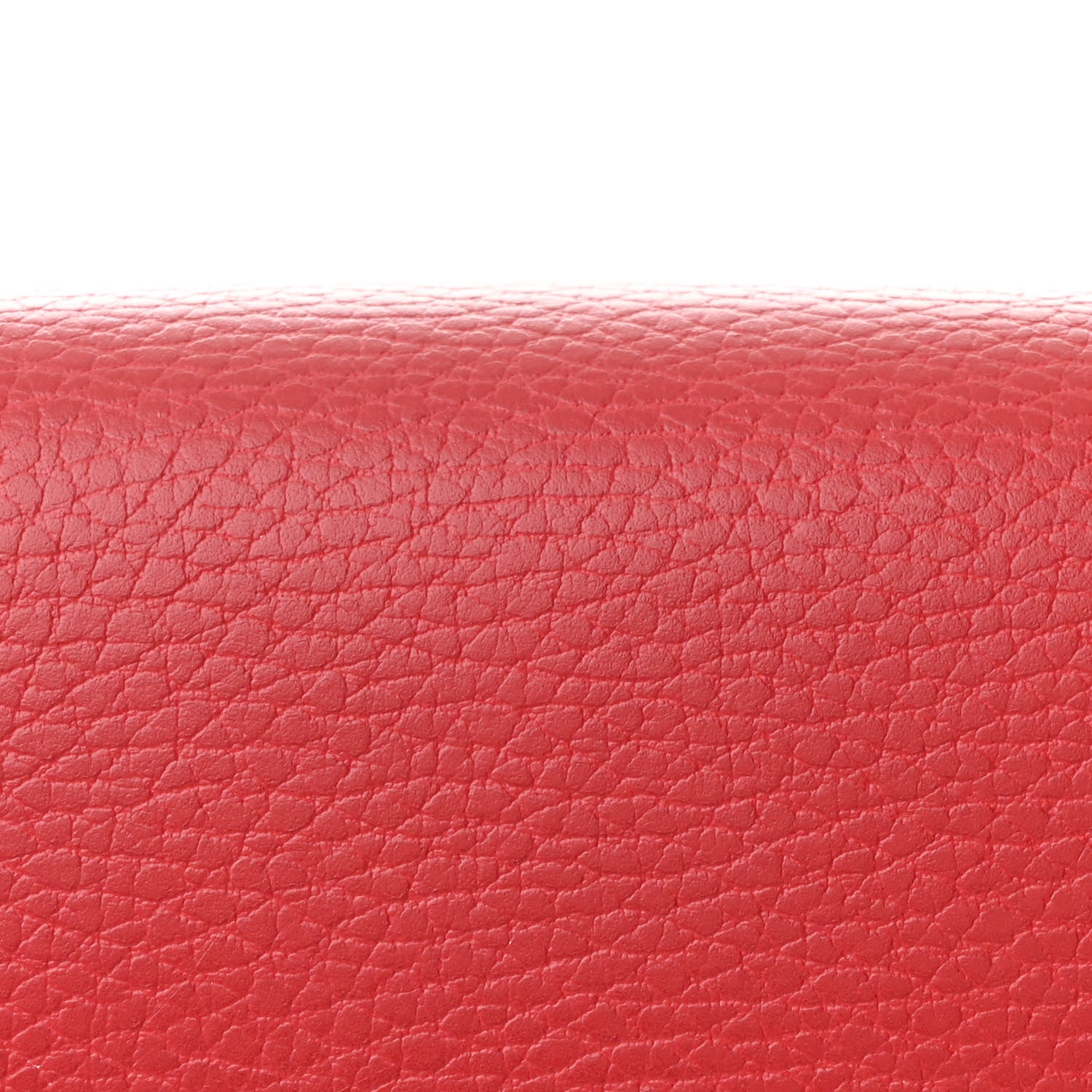 Gucci Dollar Calfskin Small Interlocking G Shoulder Bag Red 9 of 13