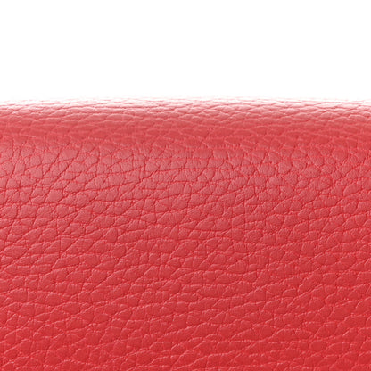 Gucci Dollar Calfskin Small Interlocking G Shoulder Bag Red 9 of 13