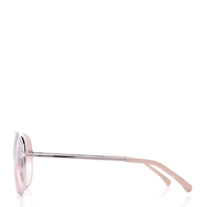 Chanel CC Aviator Sunglasses 4189-T-Q Pink 5 of 20