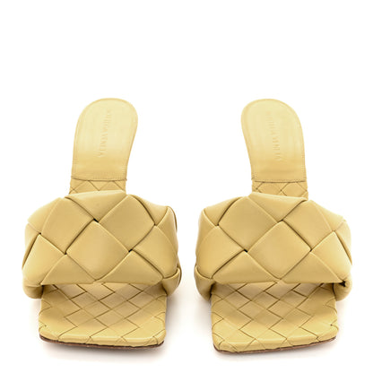 Bottega Veneta Nappa Maxi Intrecciato Lido Mule Sandals 39 Tapioca 2 of 11