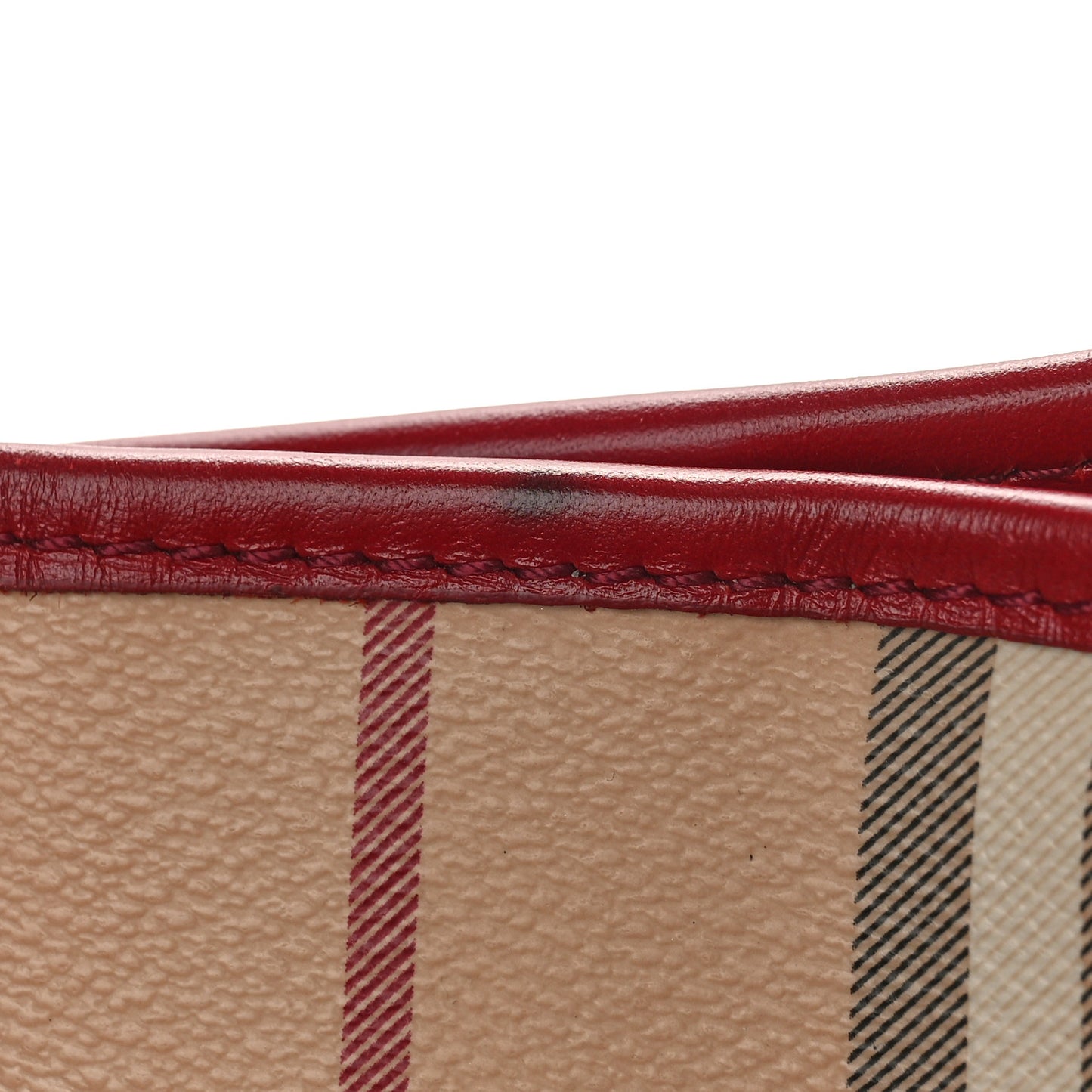 Haymarket Check Small Canterbury Tote Red