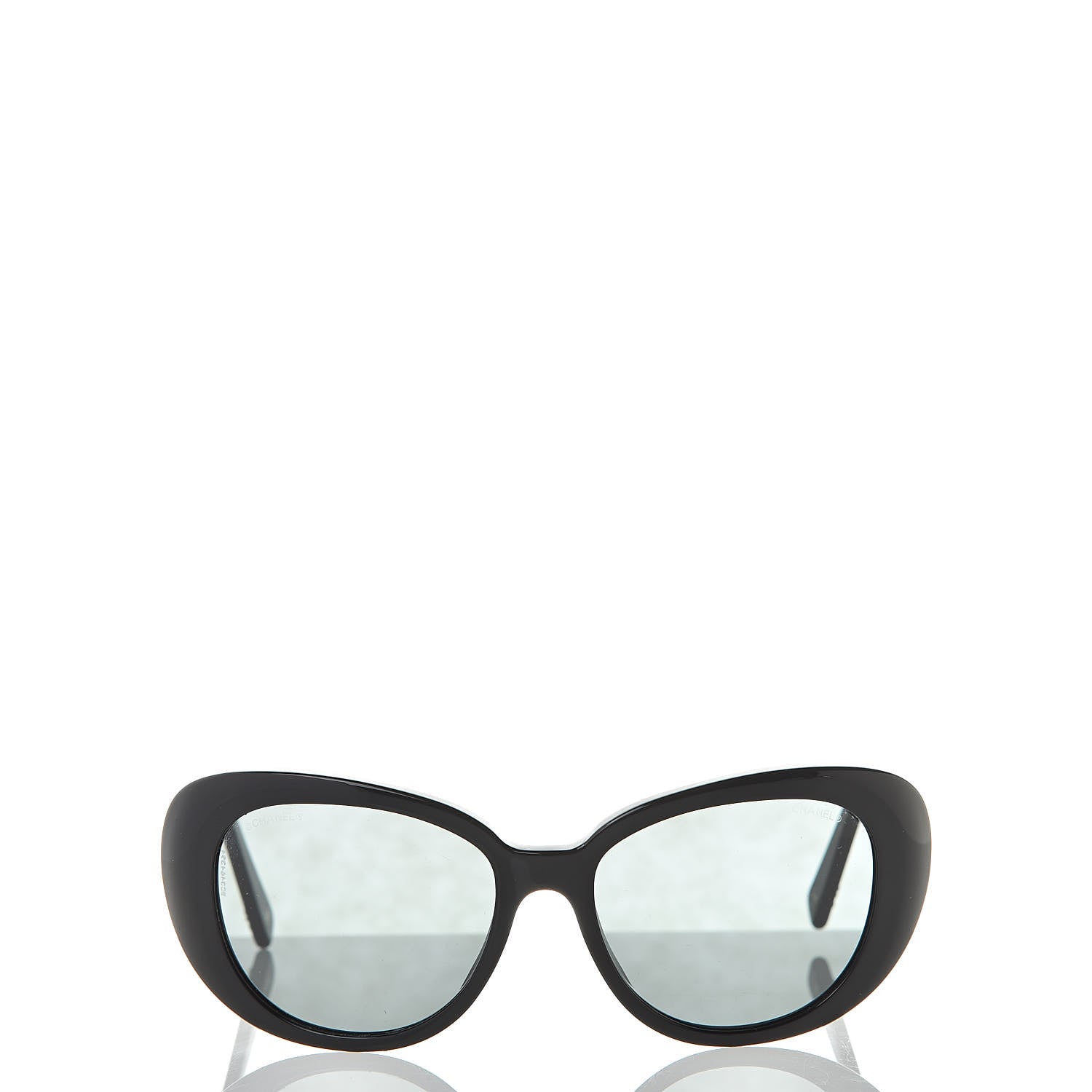 Chanel Crystal CC Sunglasses 5151-B Black 2 of 8