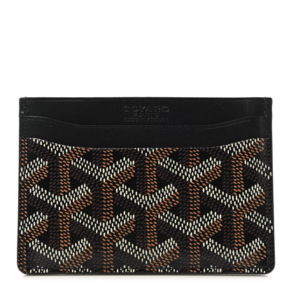 Goyard Goyardine Saint Sulpice Card Holder Black 1 of 6