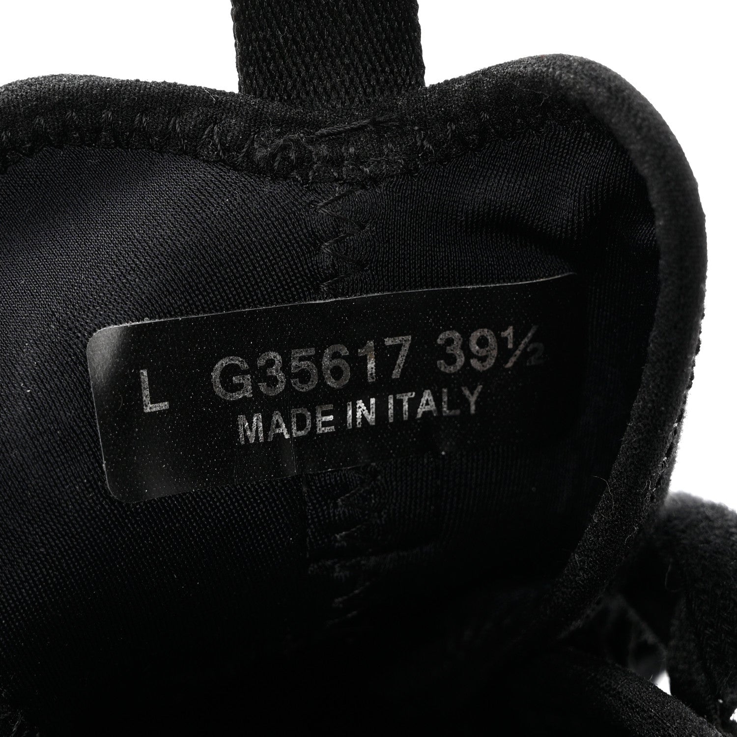 Chanel Velvet Calfskin Mixed Fibers CC Sneakers 39.5 Black 8 of 9