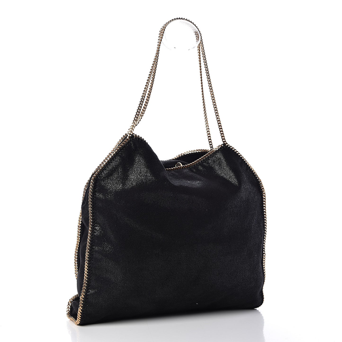 Shaggy Deer Small Falabella Tote Black