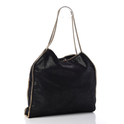 Stella McCartney Shaggy Deer Small Falabella Tote Black 3 of 10