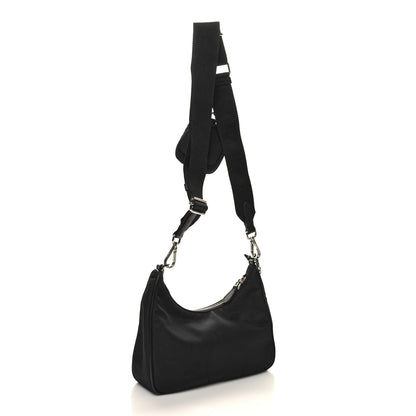 Prada Nylon Re-Edition 2005 Shoulder Bag Black 4 of 12