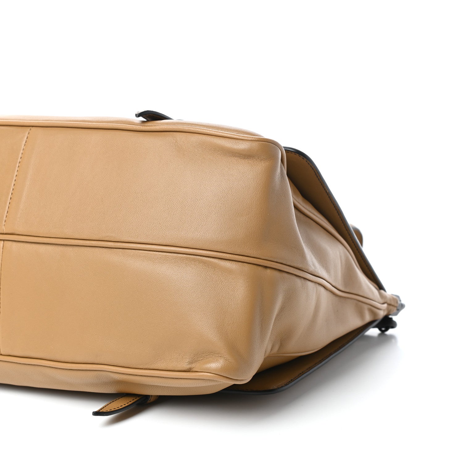 Bottega Veneta Nappa Intrecciato Top Handle Tote Camel 8 of 8