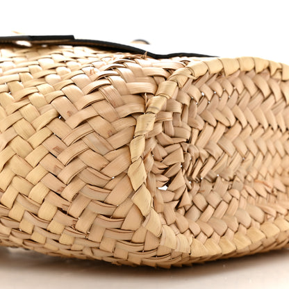 Loewe Raffia Mini Basket Tote Bag Natural White 8 of 13
