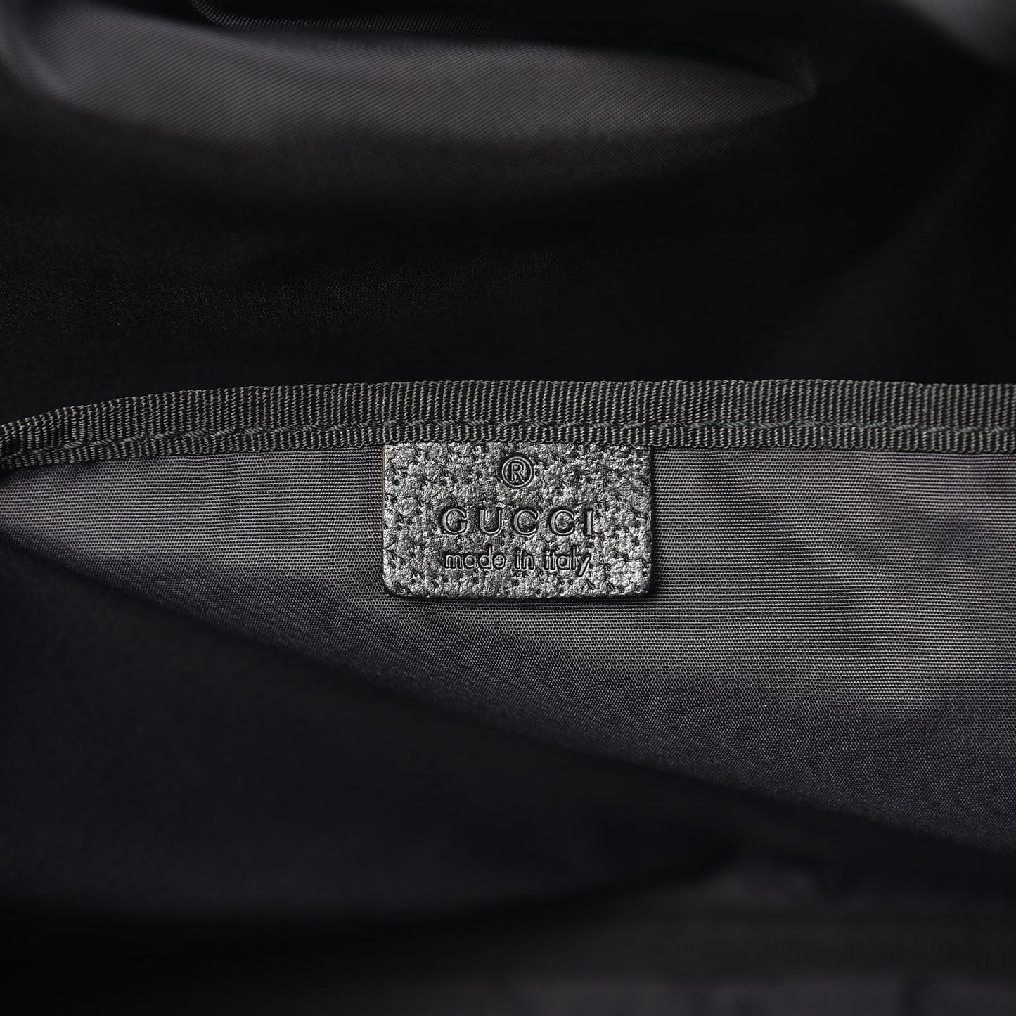 Monogram Large Diaper Bag Black