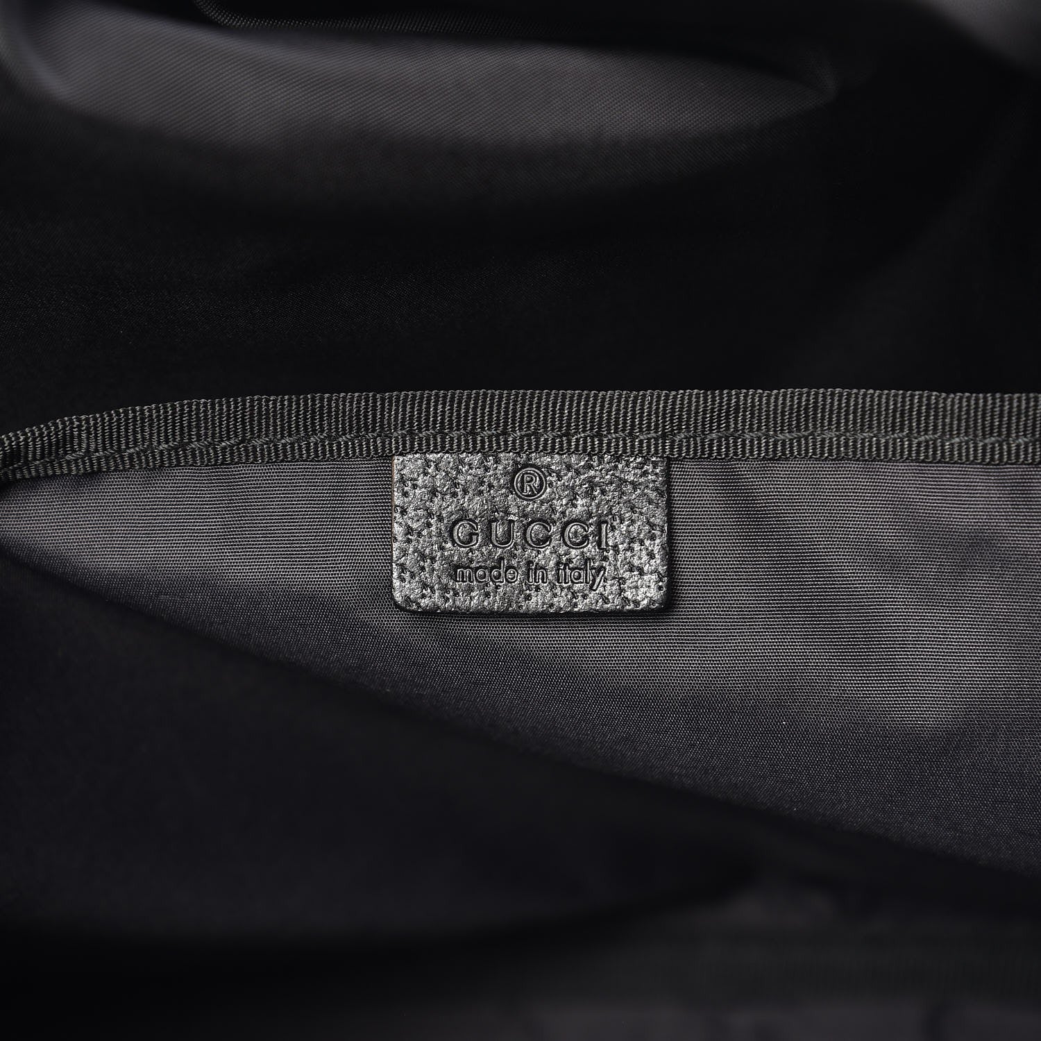 Gucci Monogram Large Diaper Bag Black 7 of 13