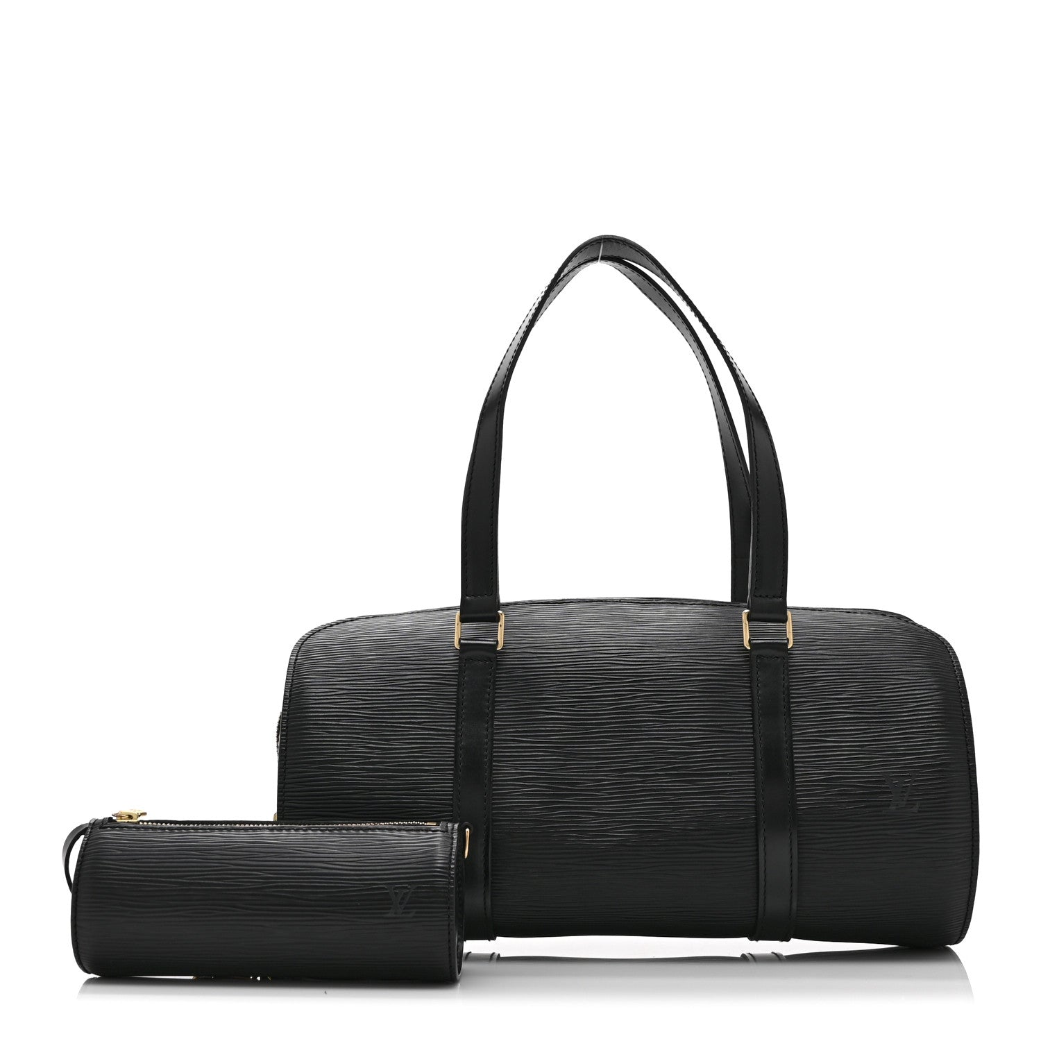 Louis Vuitton Epi Soufflot Black 3 of 11