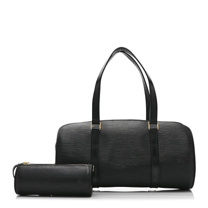 Louis Vuitton Epi Soufflot Black 3 of 11