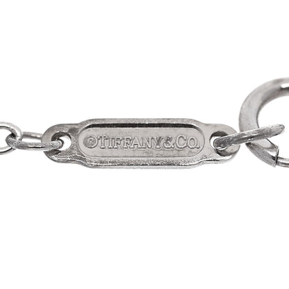 Tiffany 18K White Gold Diamond Atlas Bar Pierced Bracelet 3 of 5