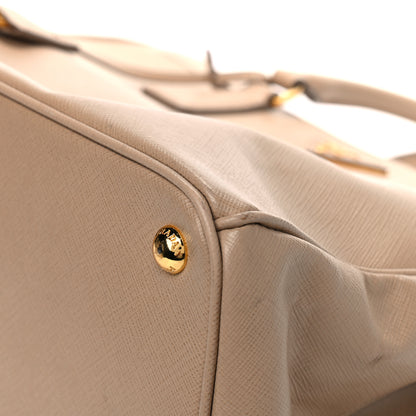 Prada Saffiano Medium Galleria Double Zip Tote Sabbia 6 of 15