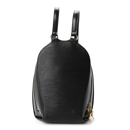Louis Vuitton Epi Mabillon Backpack Black 1 of 8