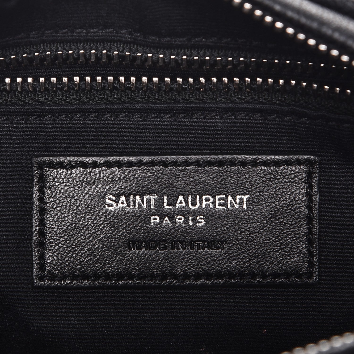 Saint Laurent Lambskin Matelasse Monogram East West Rider Bag Black 6 of 7