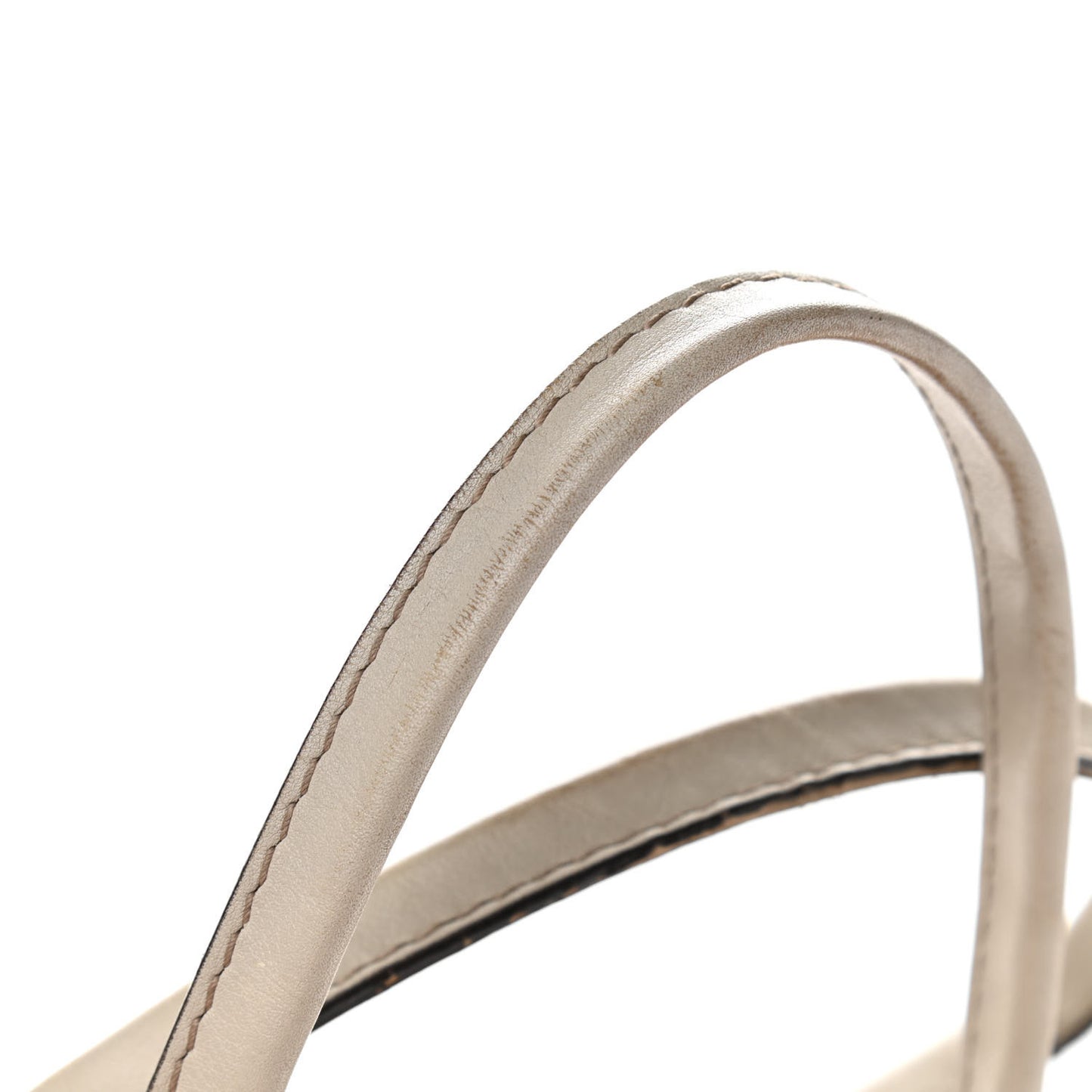 Guccissima Large Heart Bit Charm Top Handle Tote Off White