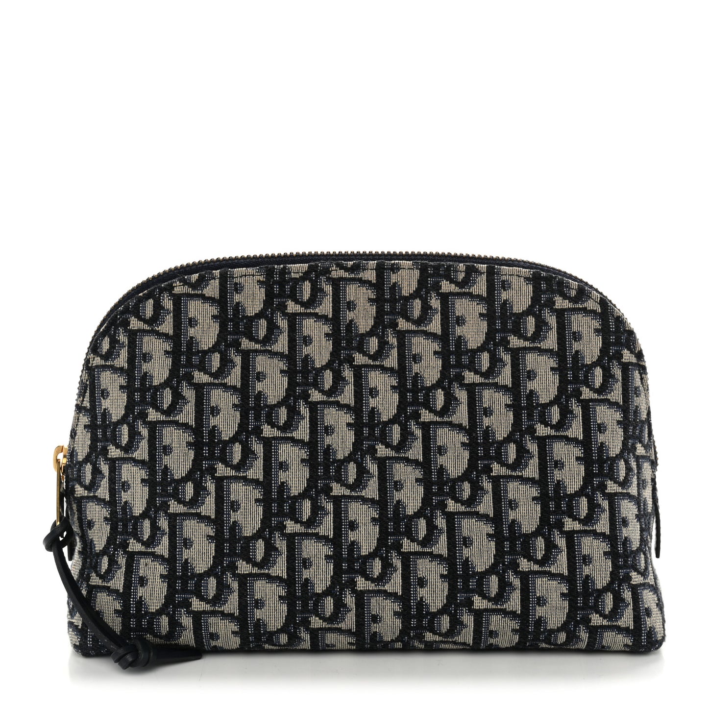 Oblique Large Beauty Pouch Bleu