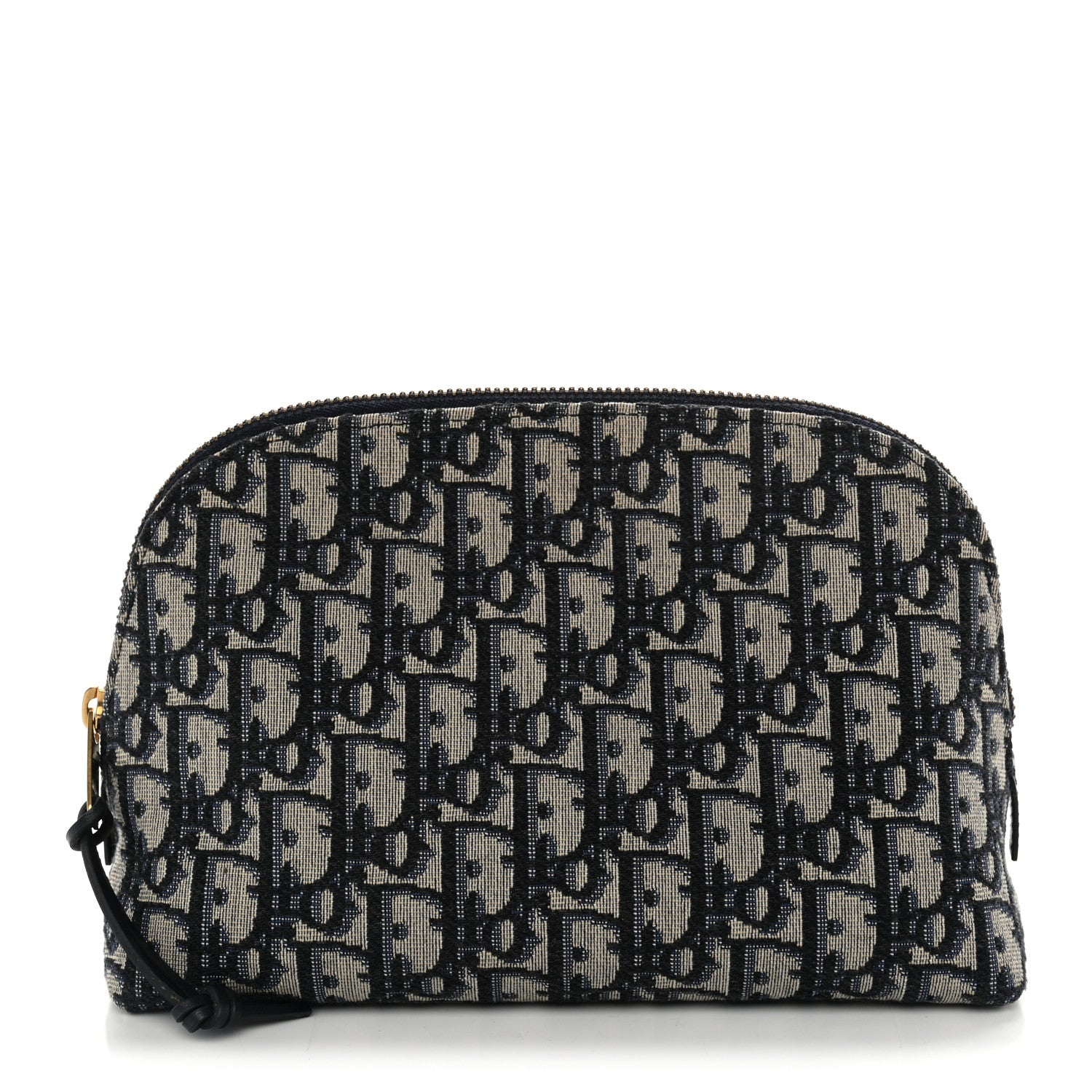 Christian Dior Oblique Large Beauty Pouch Bleu 1 of 8