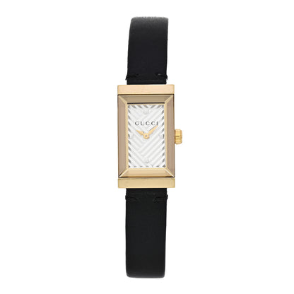 Gucci Stainless Steel Calfskin 14mm G-Frame Quartz Watch 1 of 4