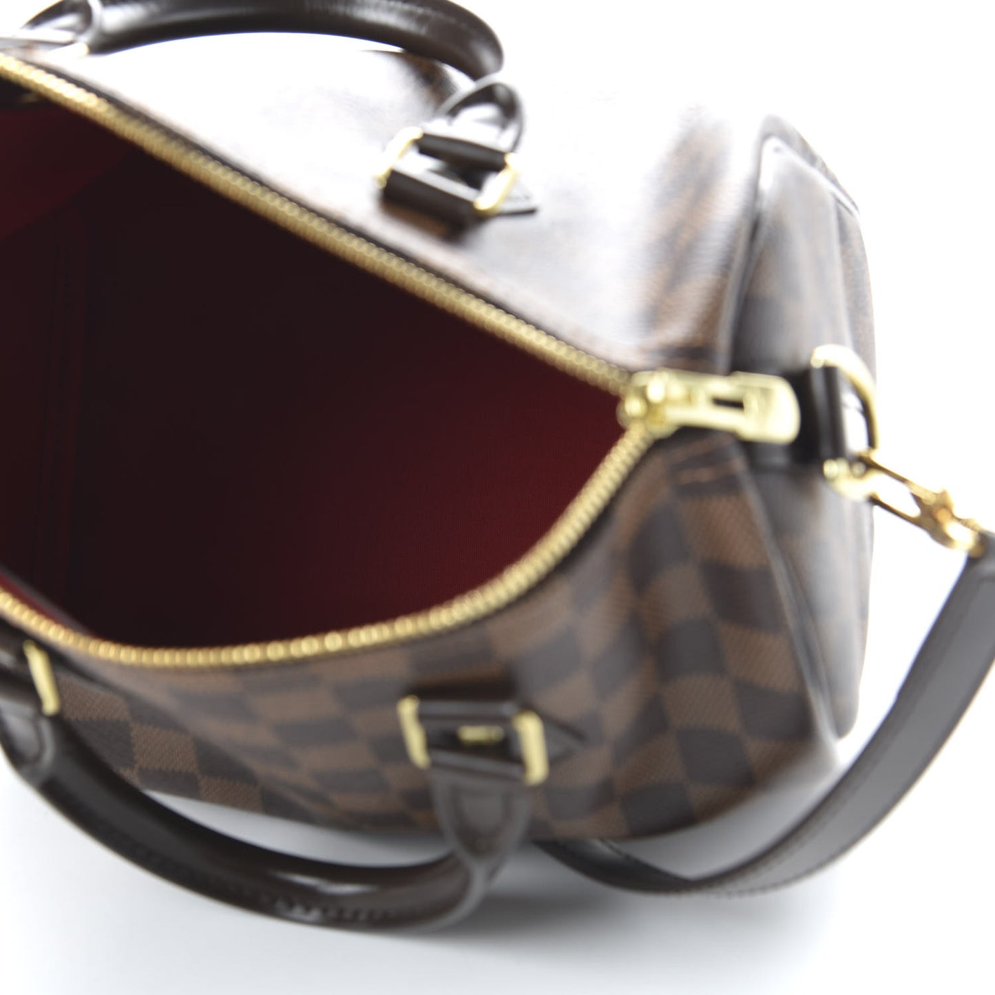Damier Ebene Speedy Bandouliere 25