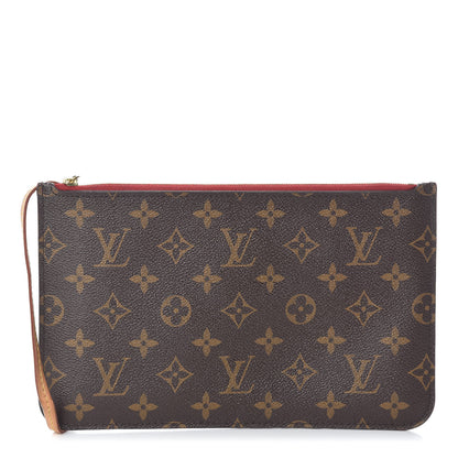 Louis Vuitton Monogram Neverfull MM GM Pochette Cherry 1 of 8