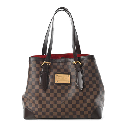 Louis Vuitton Damier Ebene Hampstead MM 1 of 8