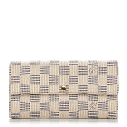 Louis Vuitton Damier Azur Sarah Wallet 1 of 8