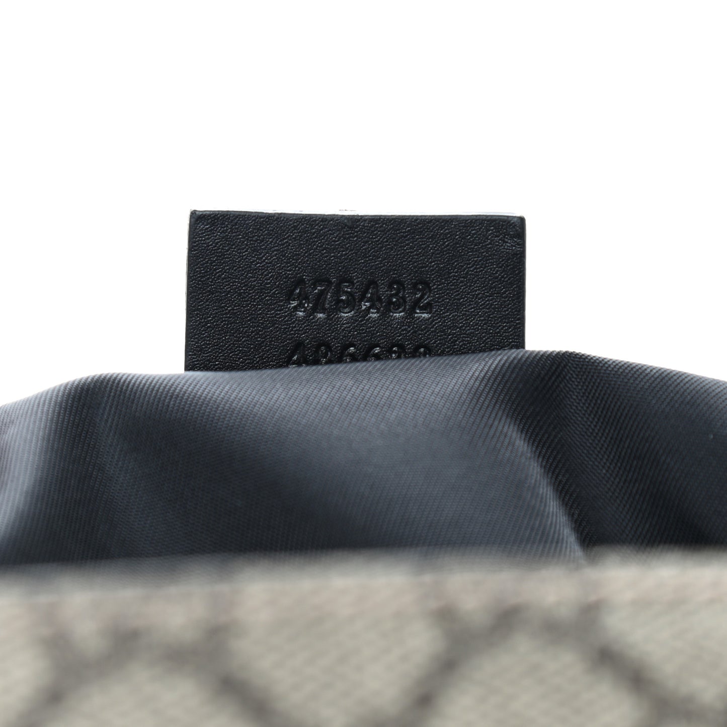 GG Supreme Monogram Web Flap Messenger Bag Black